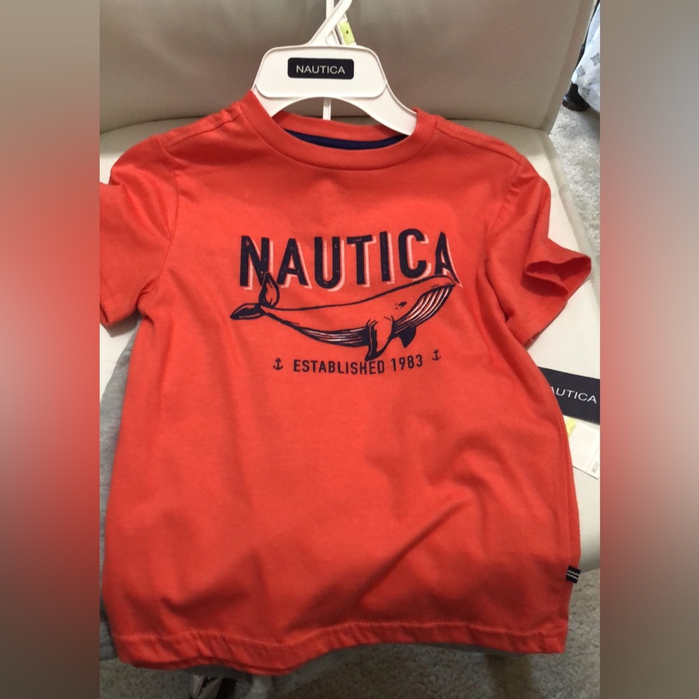 Nautica Boys Outfit – Size 4 (2-Piece Set)